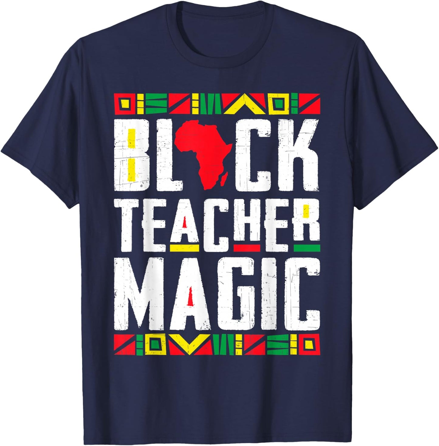 Black History T Shirts Black History Month Teacher Men Women T-Shirt - T-Shirt | Navy