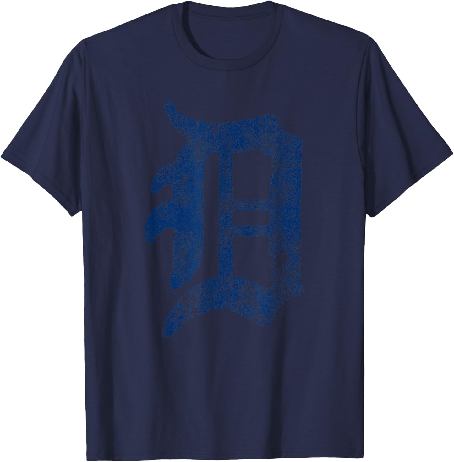Retro Detroit Graphic D Throwback Design Women Kids T-Shirt - T-Shirt | Navy