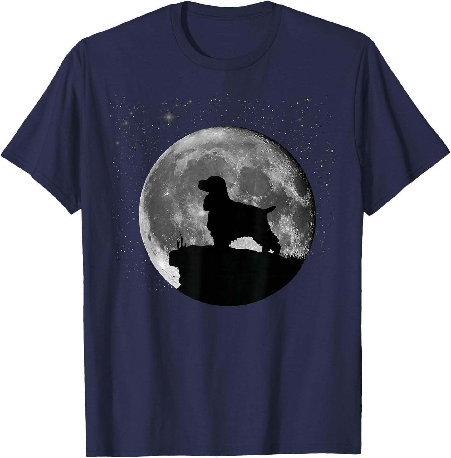 English Cocker Spaniel Dog T-Shirt - T-Shirt | Navy