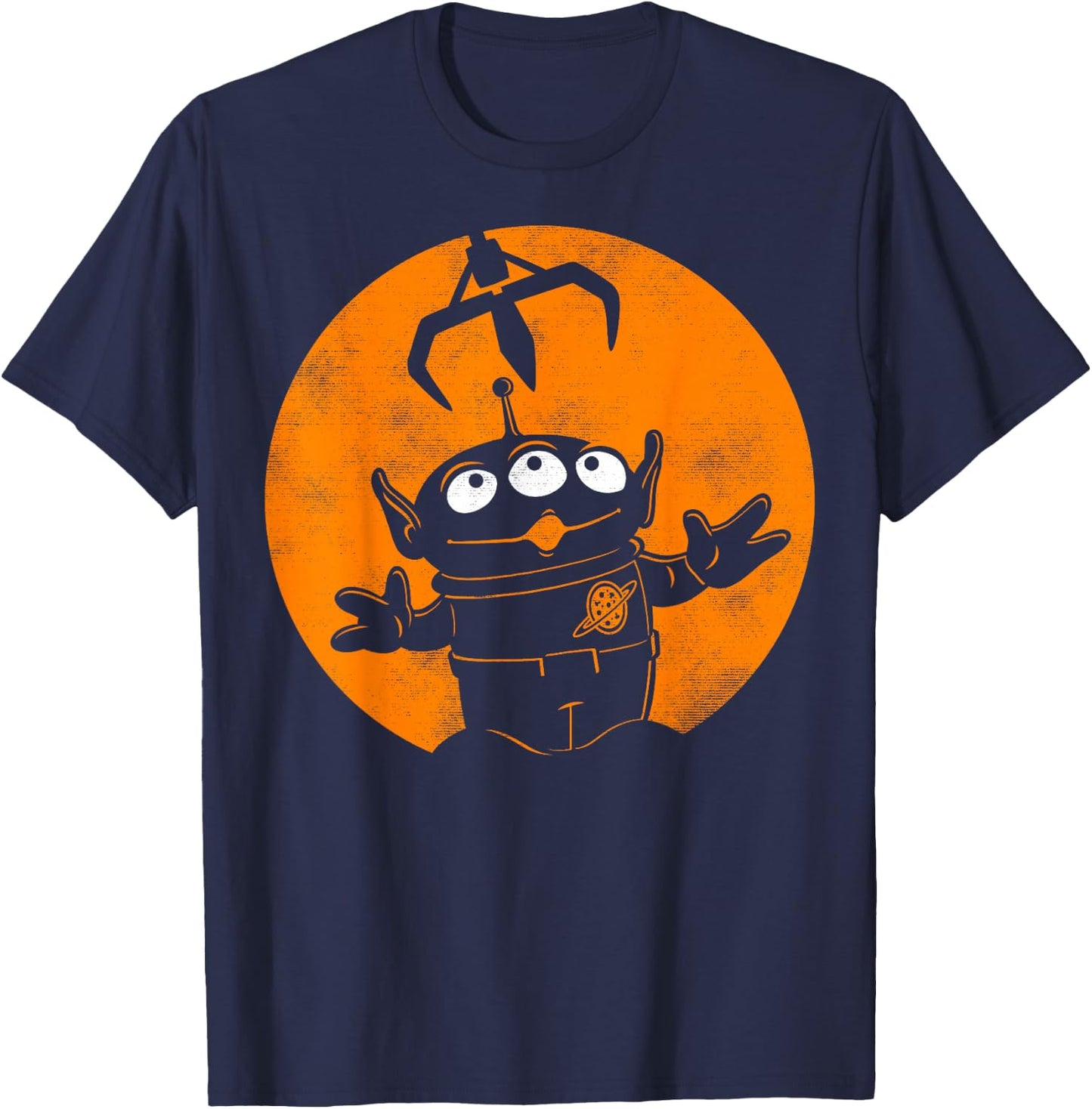 Disney Pixar Toy Story Alien Claw Close Encounter Halloween T-Shirt - T-Shirt | Navy
