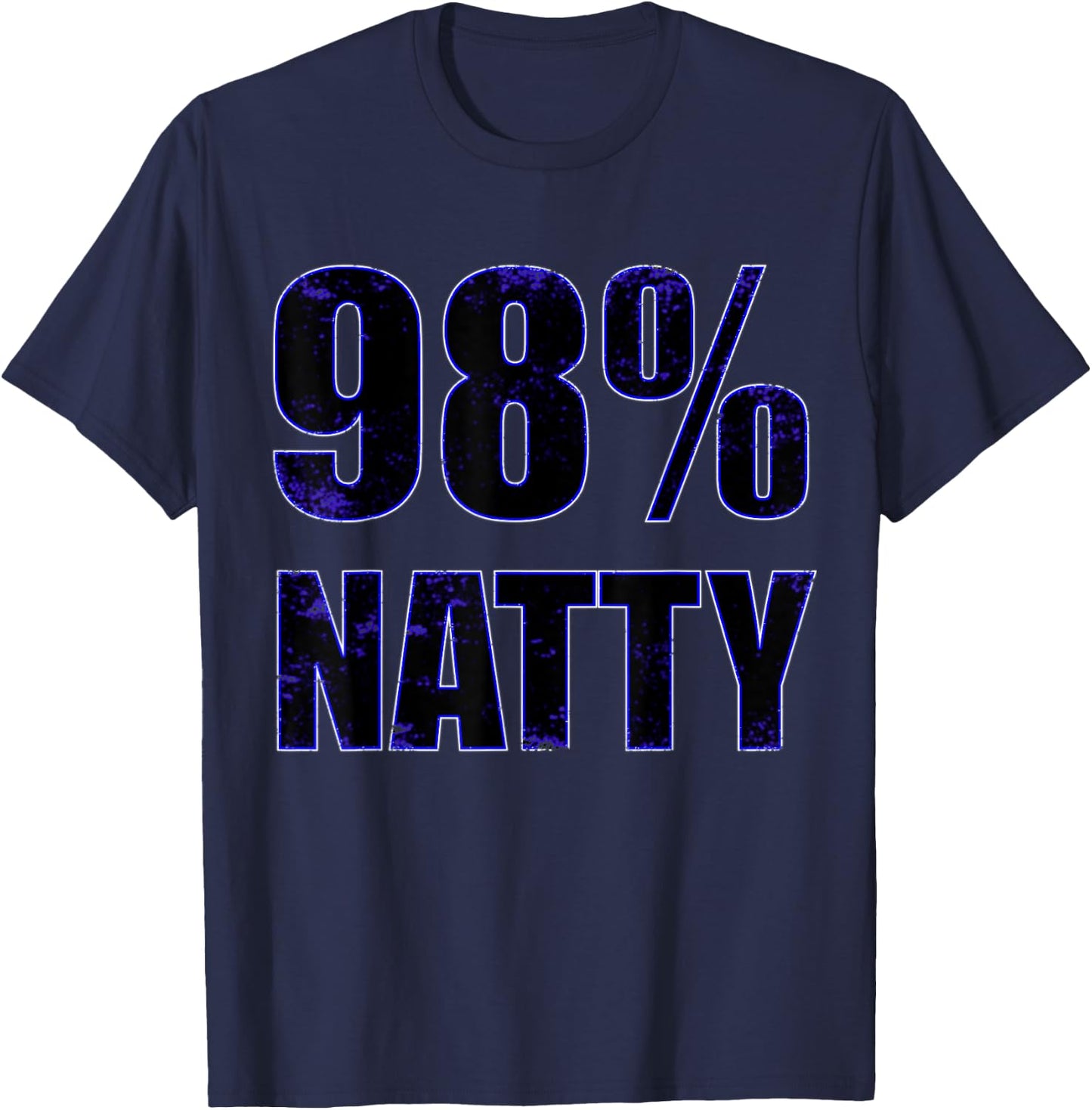 LX Juice Free Apparel Colorful BLUE Tren Anavar Testosterone T-Shirt - T-Shirt | Navy
