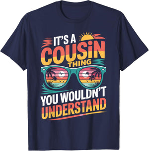 It's A Cousin Thing Matching Cousin Crew Vacation T-Shirt - T-Shirt | Navy