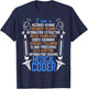 I Am A Medical Coder T Shirt, An Awesome Medical Coder Shirt T-Shirt - T-Shirt | Navy