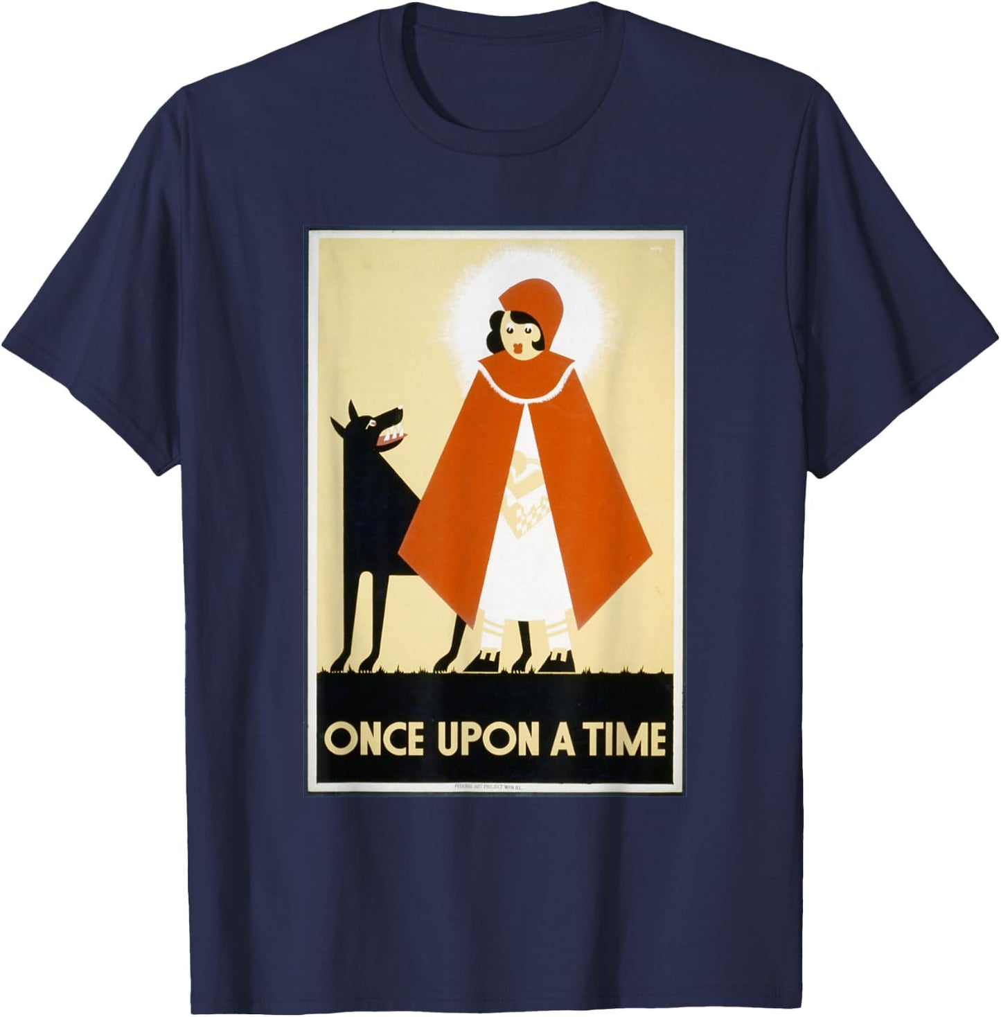Little Red Riding Hood T-Shirt - T-Shirt | Navy