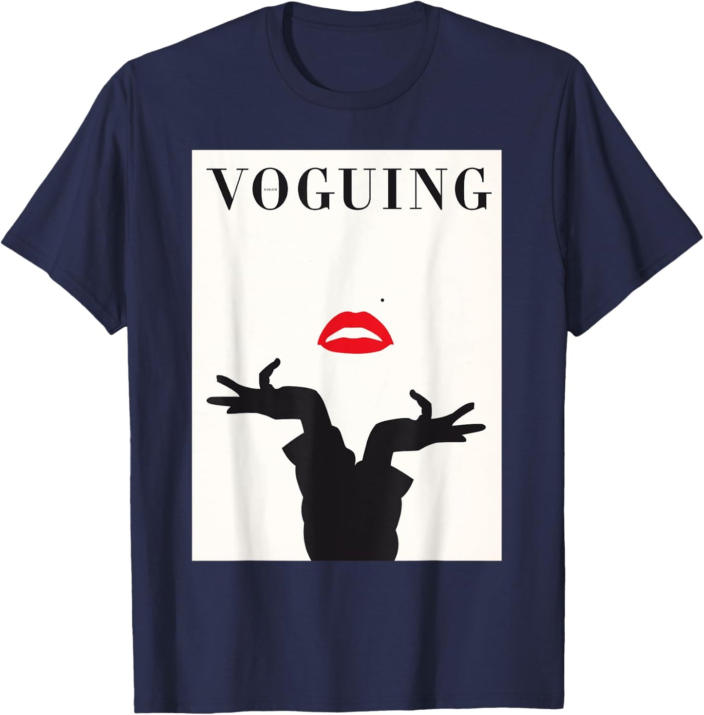 Vogue - Voguing Vogueing Dance Drag Queen Pose Gay T-Shirt - T-Shirt | Navy