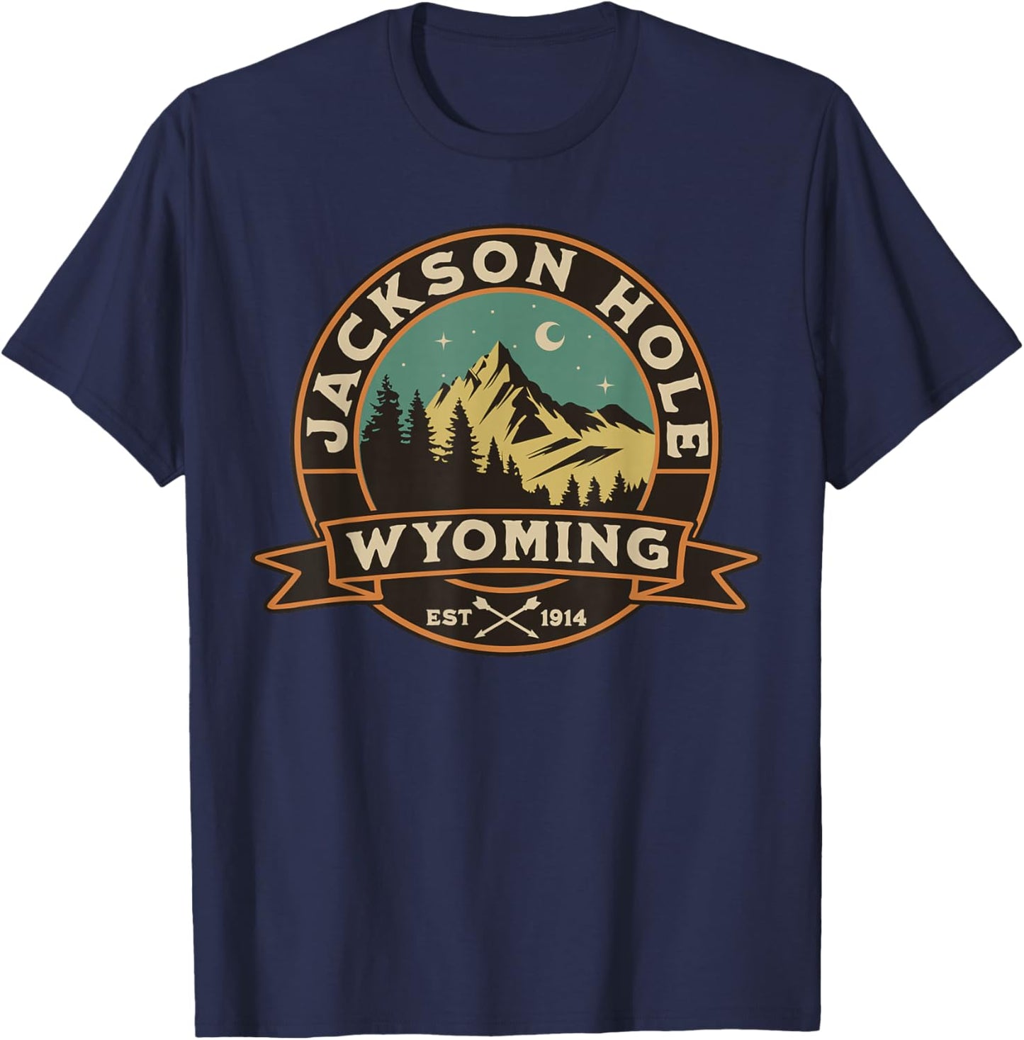 Jackson Hole T-Shirt - T-Shirt | Navy