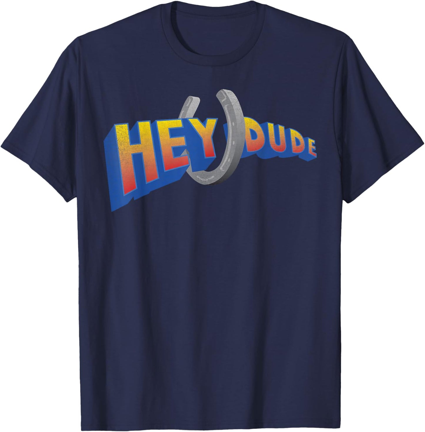 Nickelodeon Hey Dude TV Show Logo T-Shirt - T-Shirt | Navy