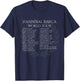 Hannibal Barca World Tour Punic Wars History T-Shirt - T-Shirt | Navy