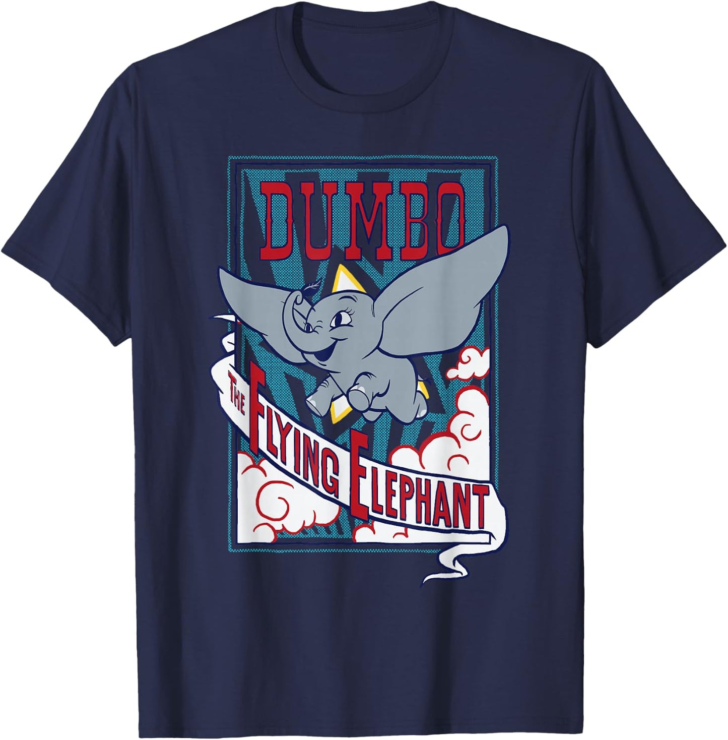 Dumbo - The Flying Elephant T-Shirt - T-Shirt | Navy