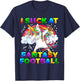 I Suck At Fantasy Football Dabbing Unicorn Rainbow Loser T-Shirt - T-Shirt | Navy