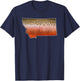 Cutthroat Trout Fishing Shirt - Montana Fly Fishing T-Shirt - T-Shirt | Navy