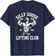 Silly Goose Lifting Club Funny Gym Workout Weightlifting T-Shirt - T-Shirt | Navy