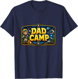 Dad Camp T-Shirt - T-Shirt | Navy
