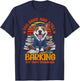 Dog 100 Days Of School Barking For More Knowledge Women Kids T-Shirt - T-Shirt | Navy