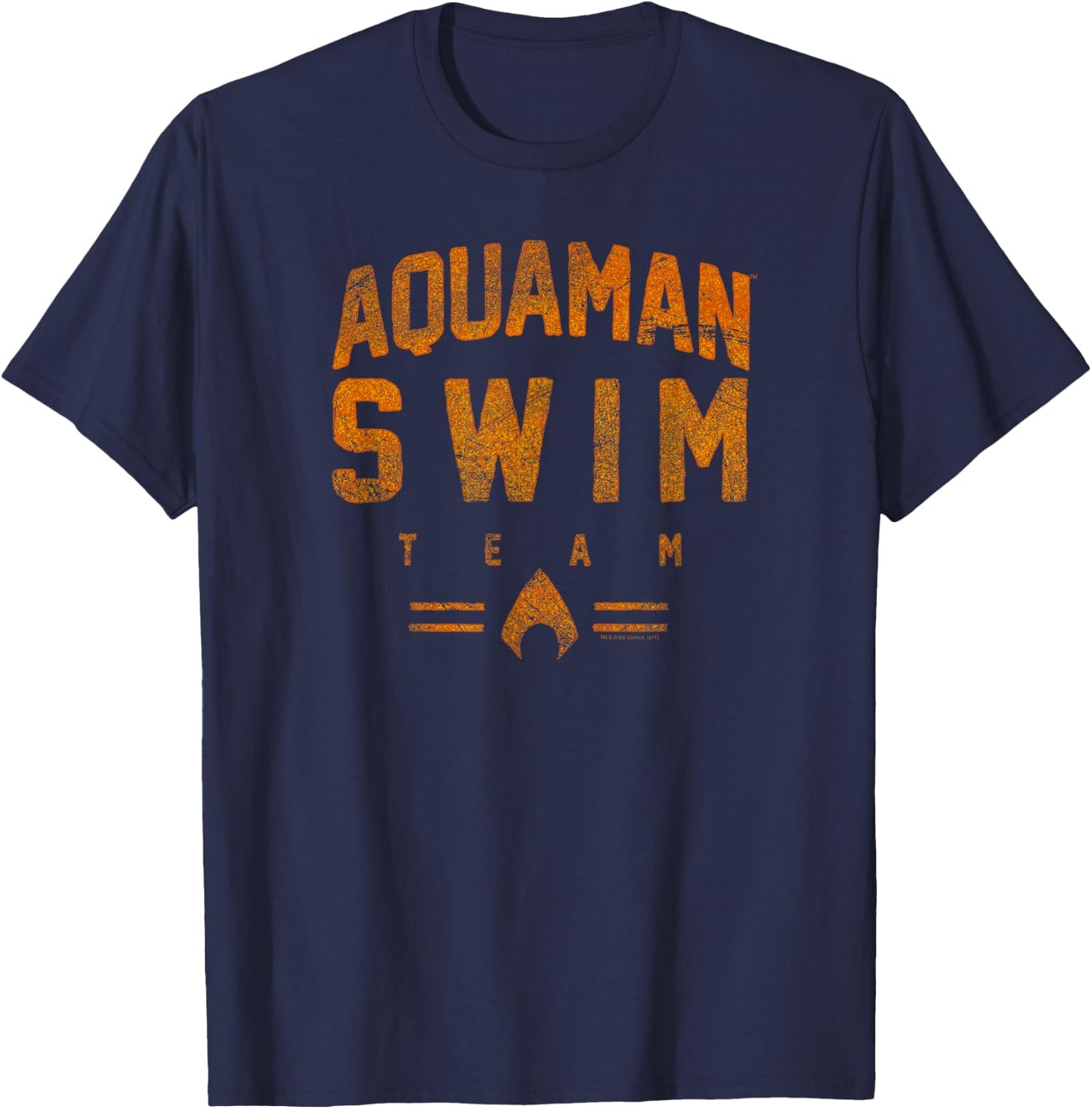 Aquaman Swim Team T-Shirt - T-Shirt | Navy