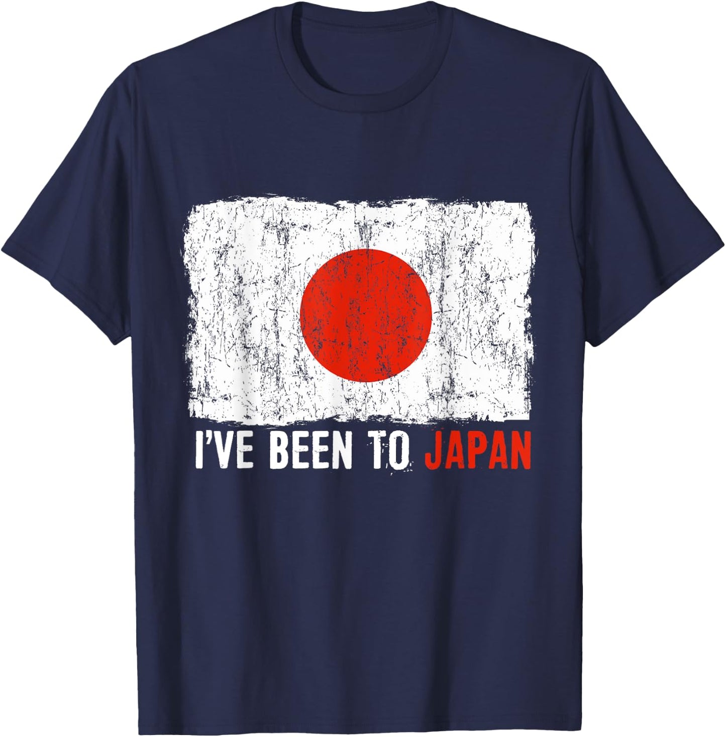 I've Been to Japan Travel Vacation T-Shirt - T-Shirt | Navy