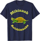 Mikinaak Anishinaabe Snapping Turtle T-Shirt - T-Shirt | Navy