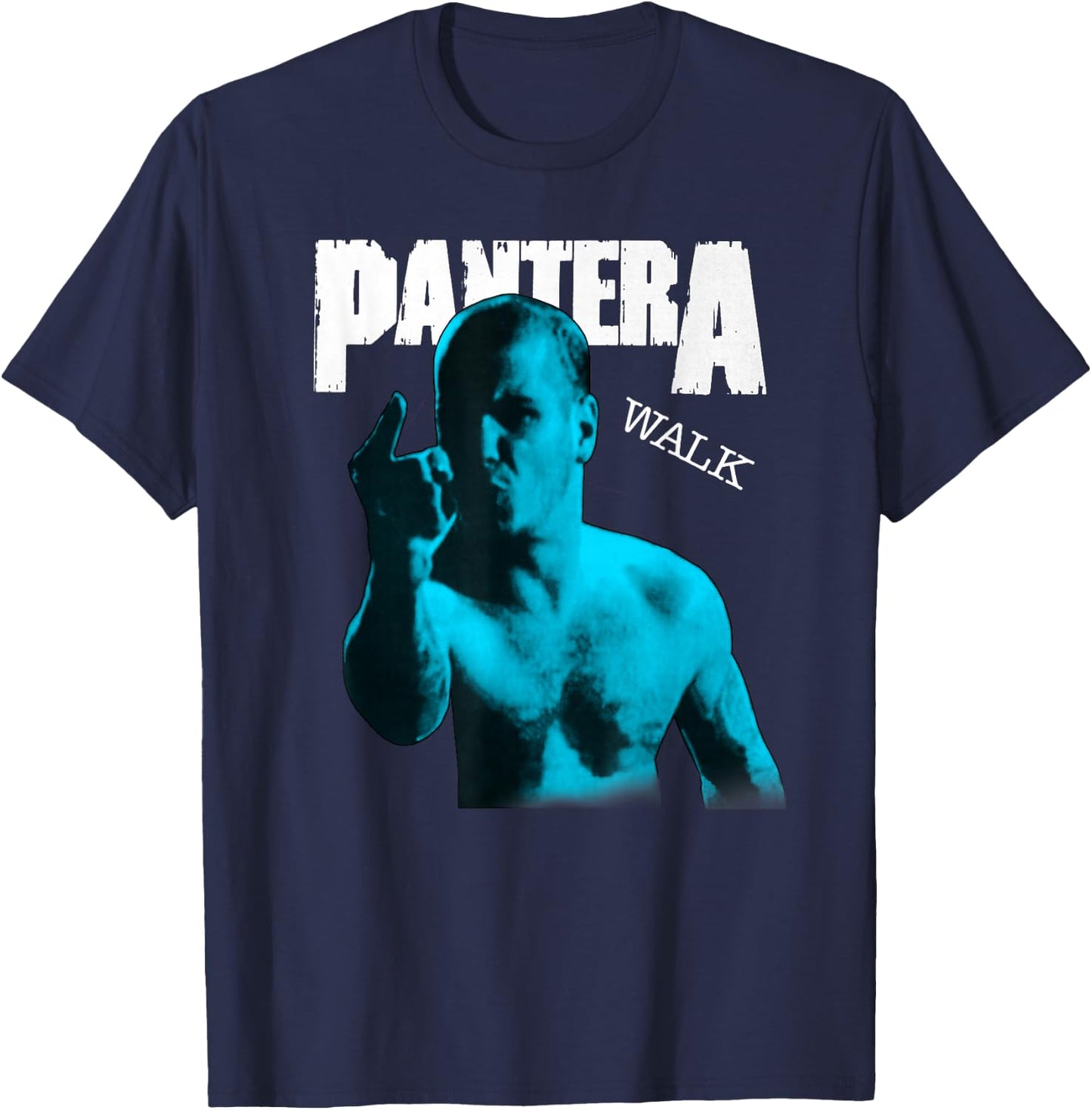 Pantera Official Walk T-Shirt - T-Shirt | Navy