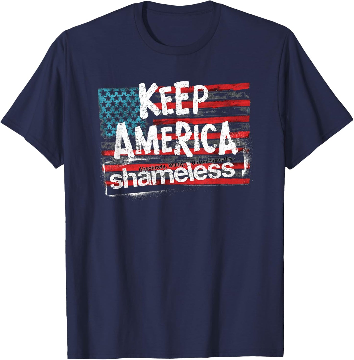 Shameless Trash Land T-Shirt - T-Shirt | Navy