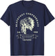 Blackfoot Confederacy American Indian Pride Chief Respect T-Shirt - T-Shirt | Navy