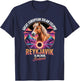 Reykjavik Solar Eclipse 2026 Iceland Horse Retro Design T-Shirt - T-Shirt | Navy