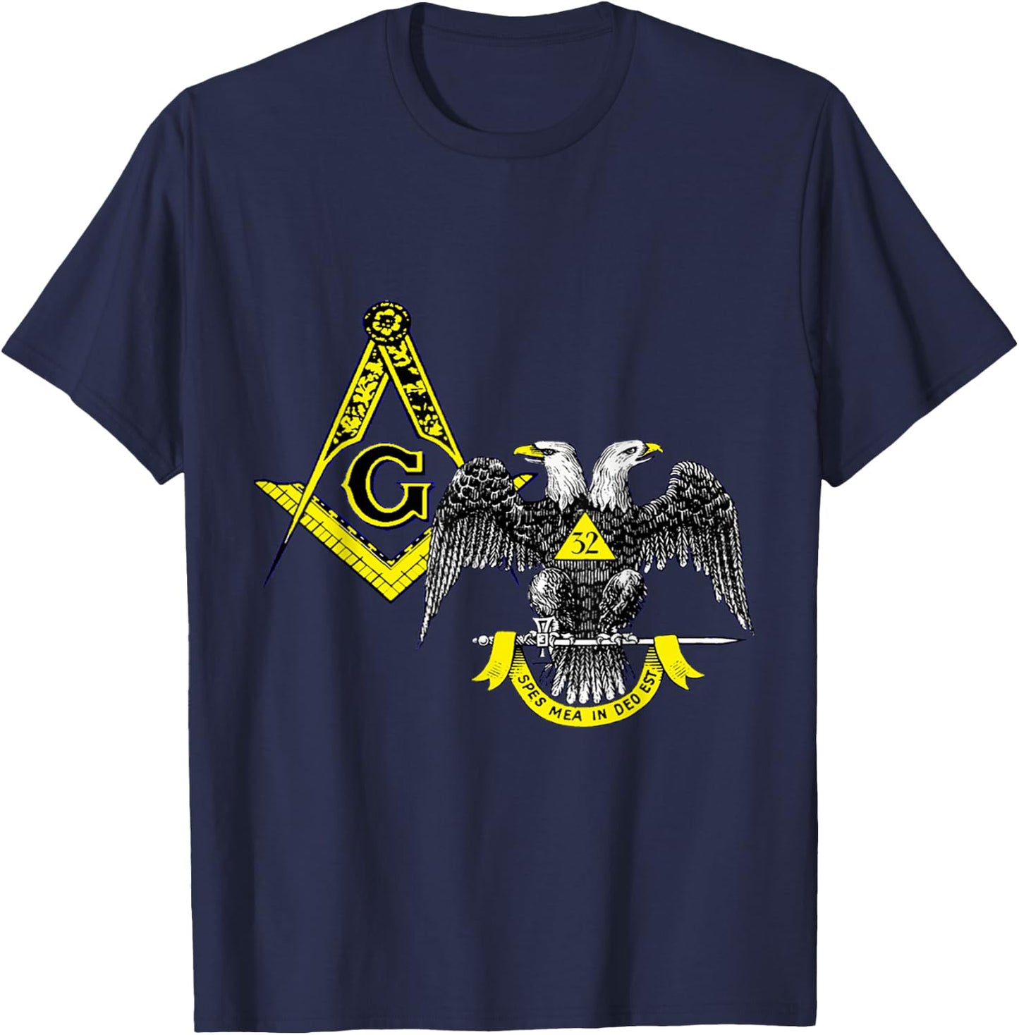 Masonic Scottish Rite PHA T Shirt T-Shirt - T-Shirt | Navy