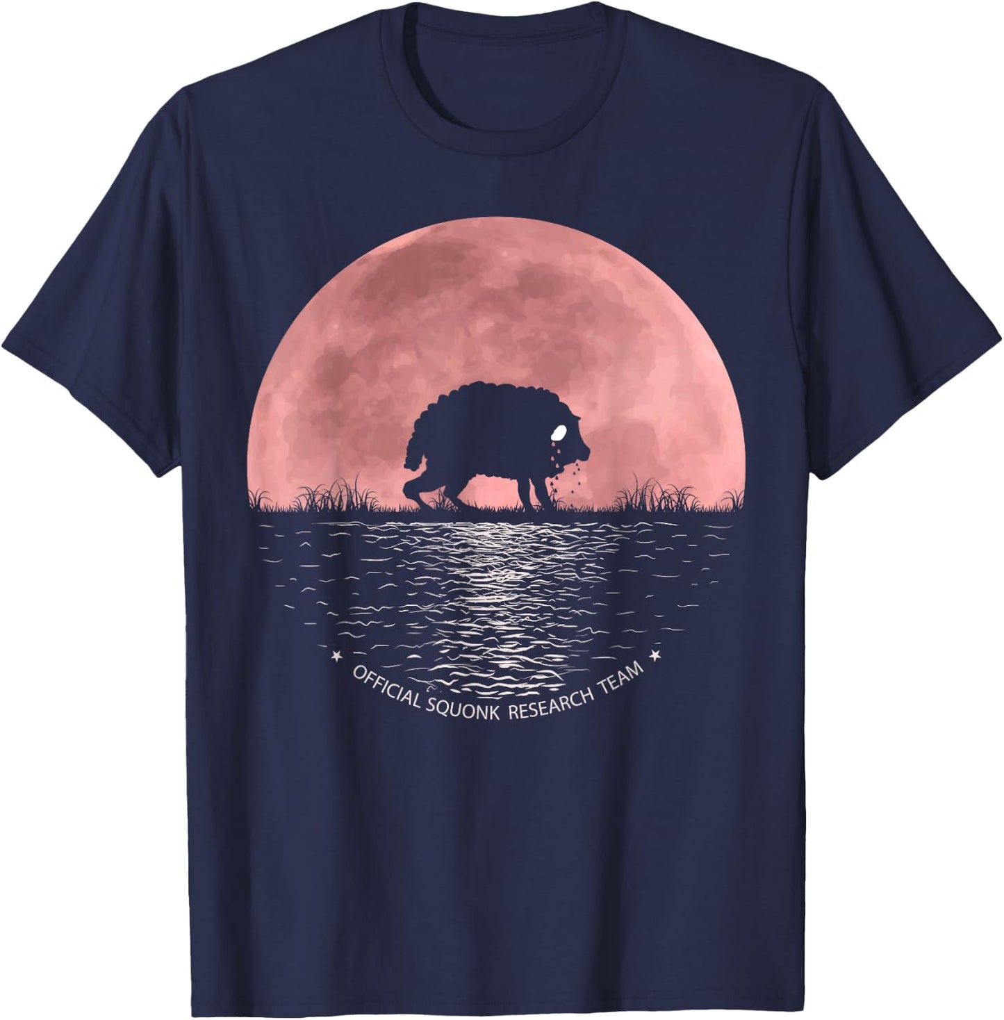 Cryptid Squonk Research Team Men Women Kids! Cryptozoology T-Shirt - T-Shirt | Navy
