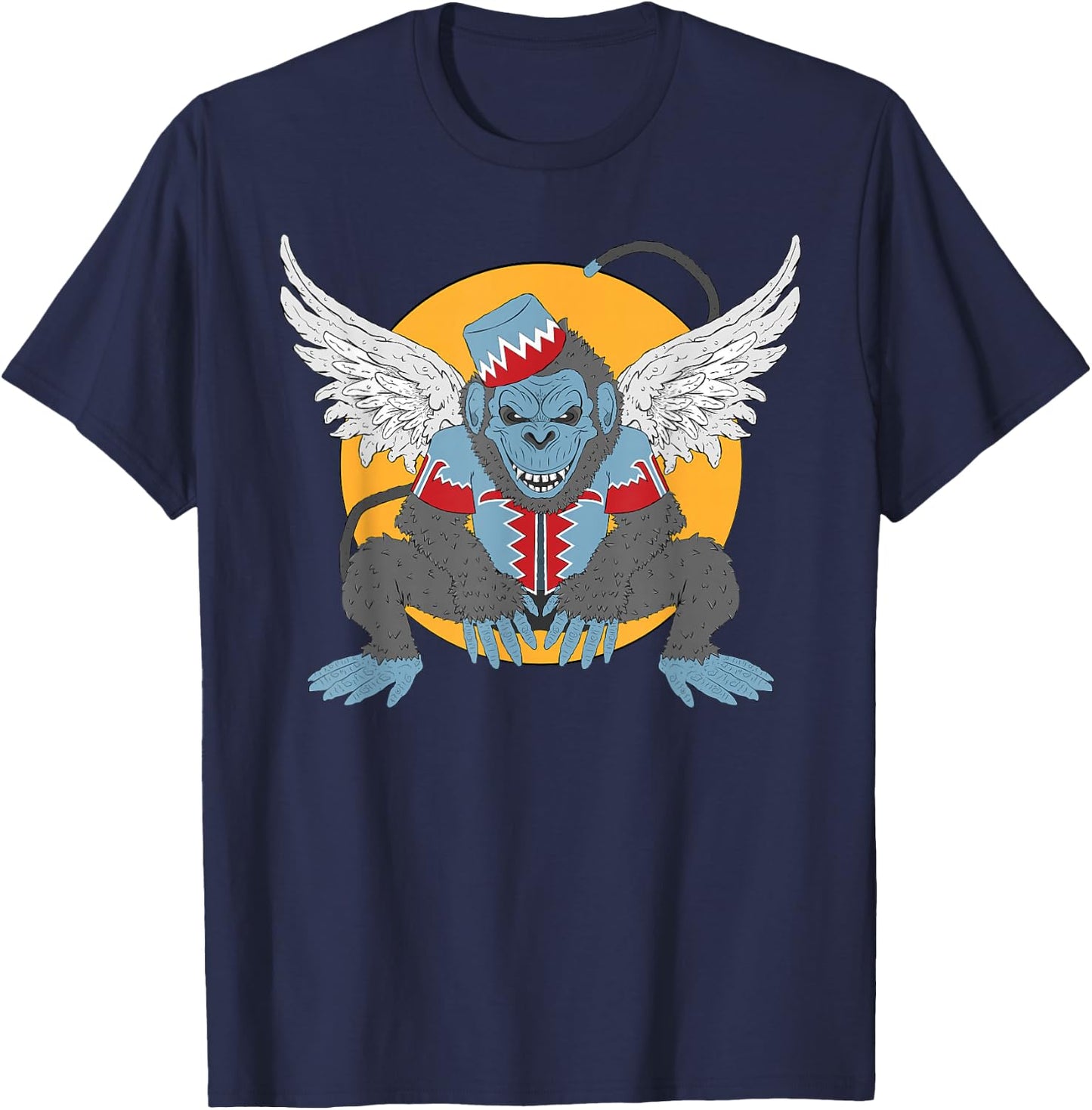 Flying Monkey T-Shirt - T-Shirt | Navy