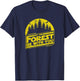 May The Forest Be With You YELLOW Nature Summer Camp T-Shirt - T-Shirt | Navy