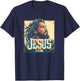 Jesus is King Statement Outfit T-Shirt - T-Shirt | Navy