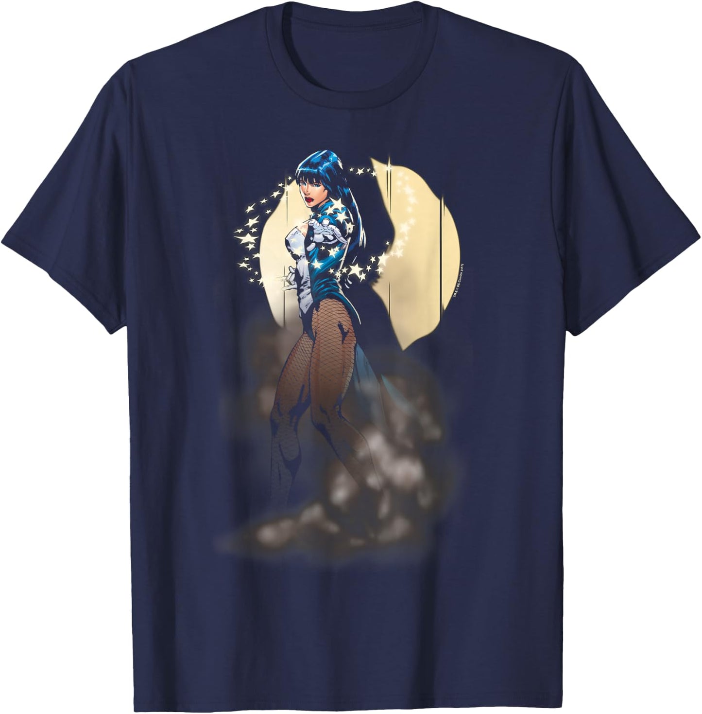 Justice League Zatanna Illusion T-Shirt - T-Shirt | Navy