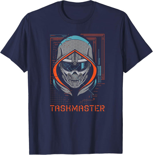 Marvel Black Widow Taskmaster Tech Details T-Shirt - T-Shirt | Navy