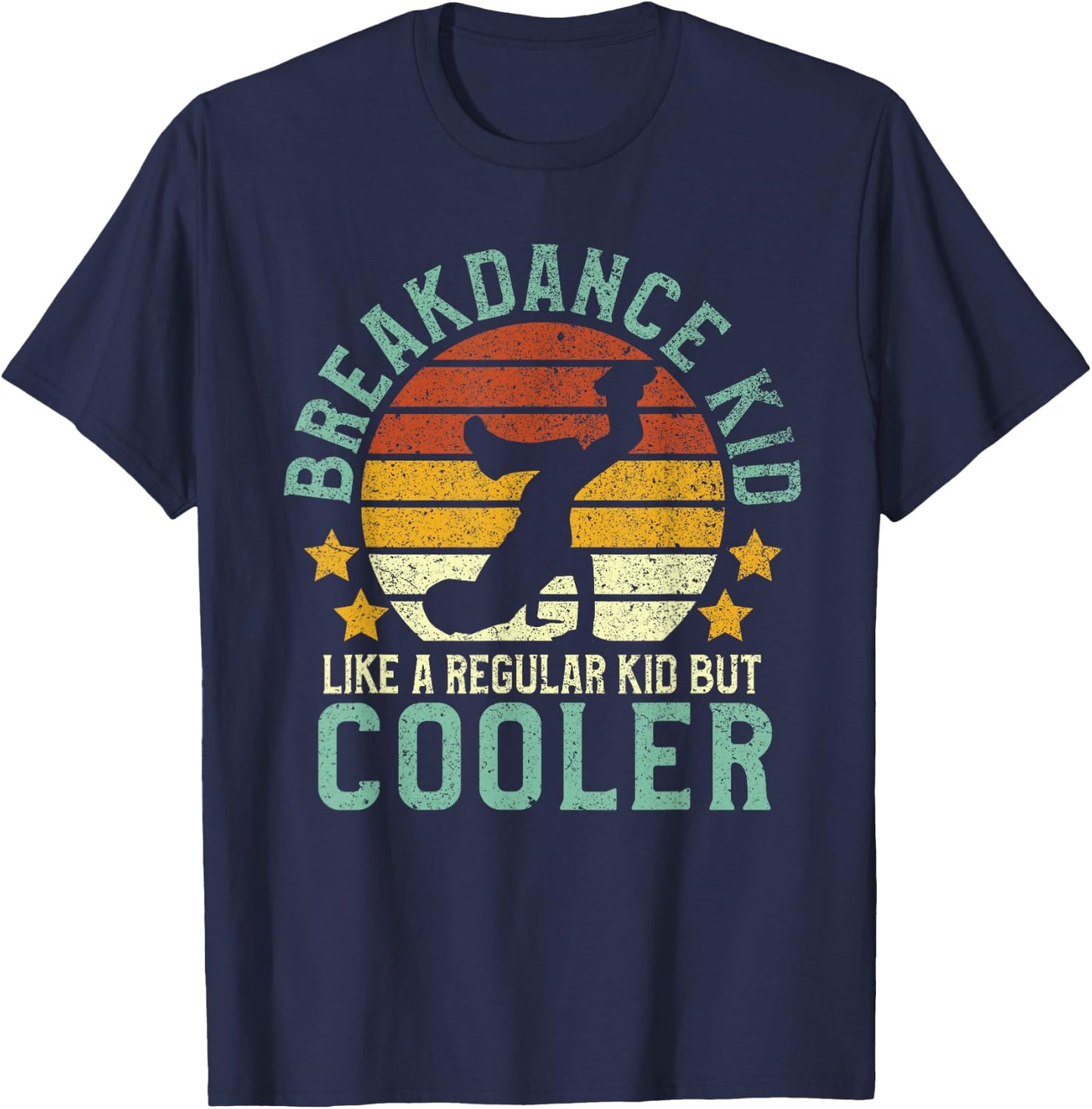 Breakdance Kids | Funny Young Breakdancing Gift Breakdancer T-Shirt - T-Shirt | Navy