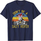 Don't Be A Salty Heifer Vintage Funny Farm Women Shirt T-Shirt - T-Shirt | Navy