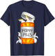 Cockatoo Happy Pills T-Shirt - T-Shirt | Navy