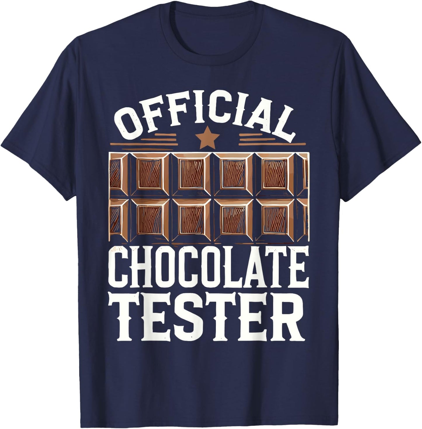 Official Chocolate Tester T-Shirt - T-Shirt | Navy