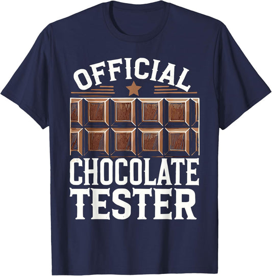 Official Chocolate Tester T-Shirt - T-Shirt | Navy