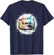Old School Hip Hop 80s 90s Mixtape Graphic T-Shirt - T-Shirt | Navy