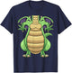 Cool Headless Dragon Halloween Costume | Funny Lazy DIY Gift T-Shirt - T-Shirt | Navy