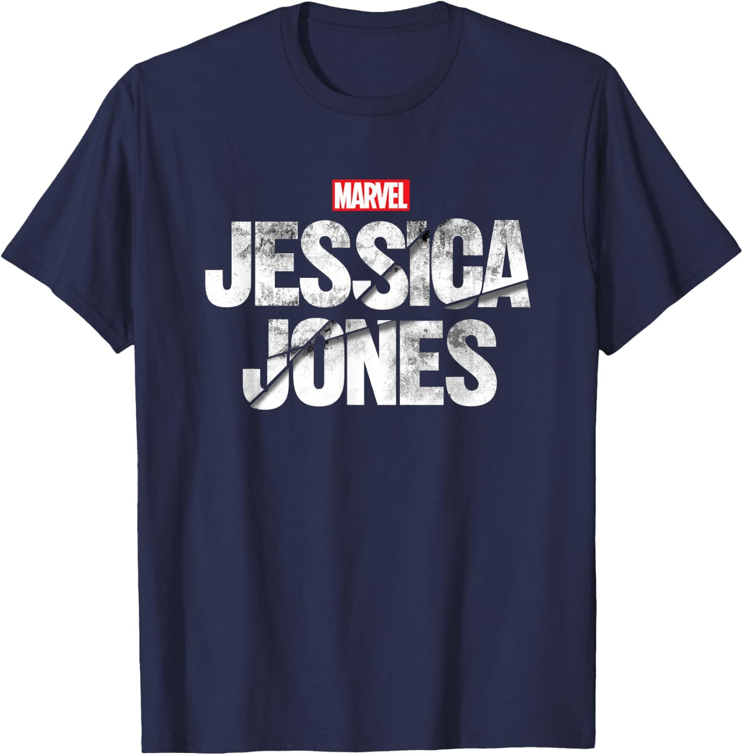 Marvel Jessica Jones Logo T-Shirt - T-Shirt | Navy