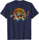 Disney Pixar Toy Story Halloween Moon Group T-Shirt - T-Shirt | Navy