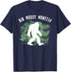 Bigfoot Big Muddy Monster Sasquatch Illinois Cryptid T-Shirt - T-Shirt | Navy