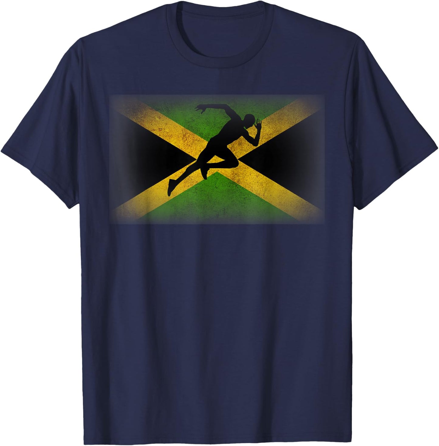 Jamaica Penn Relay running T-Shirt - T-Shirt | Navy