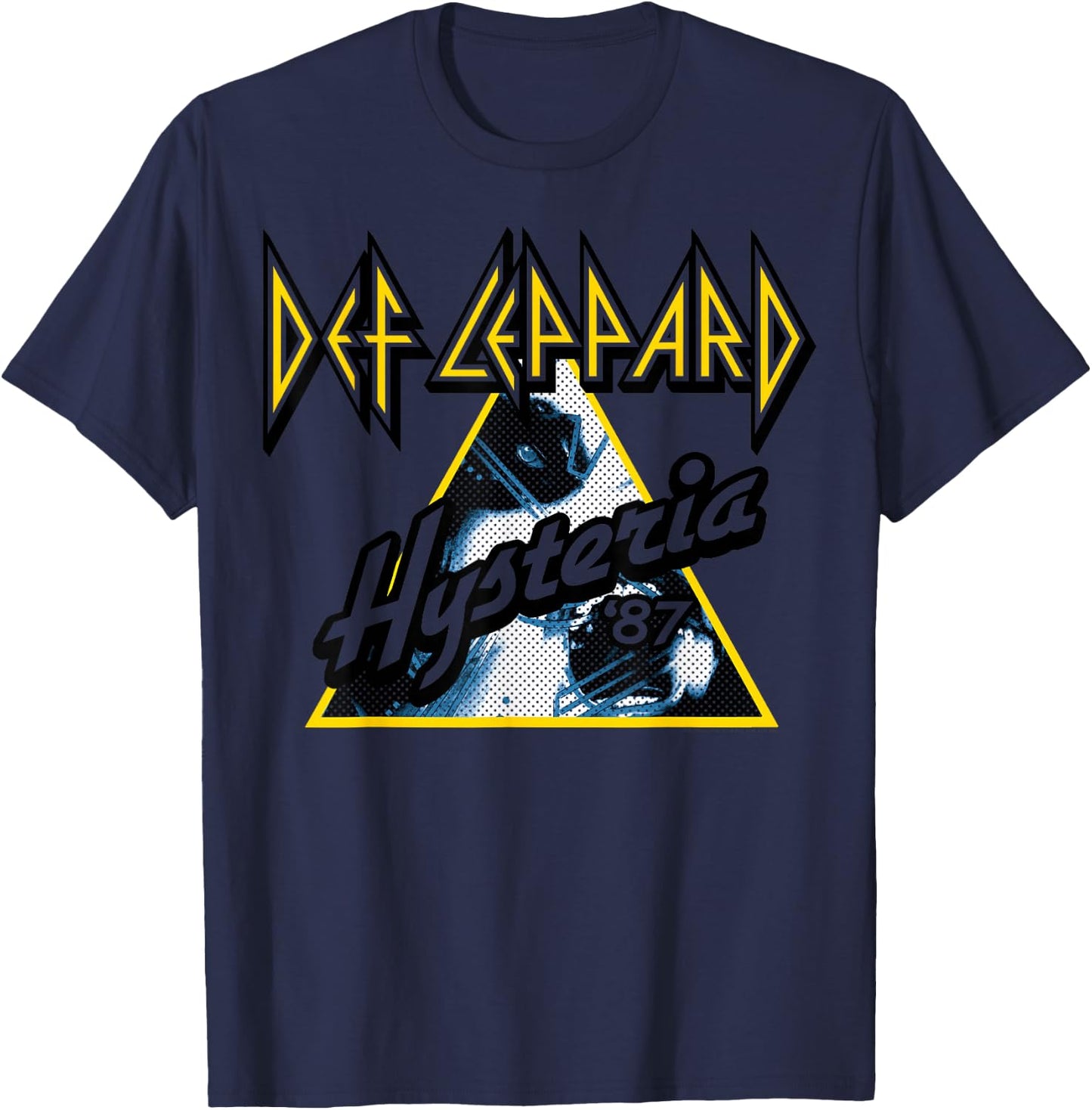 Kids Def Leppard - Hysterical 6 Cranberry T-Shirt - T-Shirt | Navy