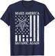 Make America Satanic Great Again Funny Gift T-Shirt - T-Shirt | Navy