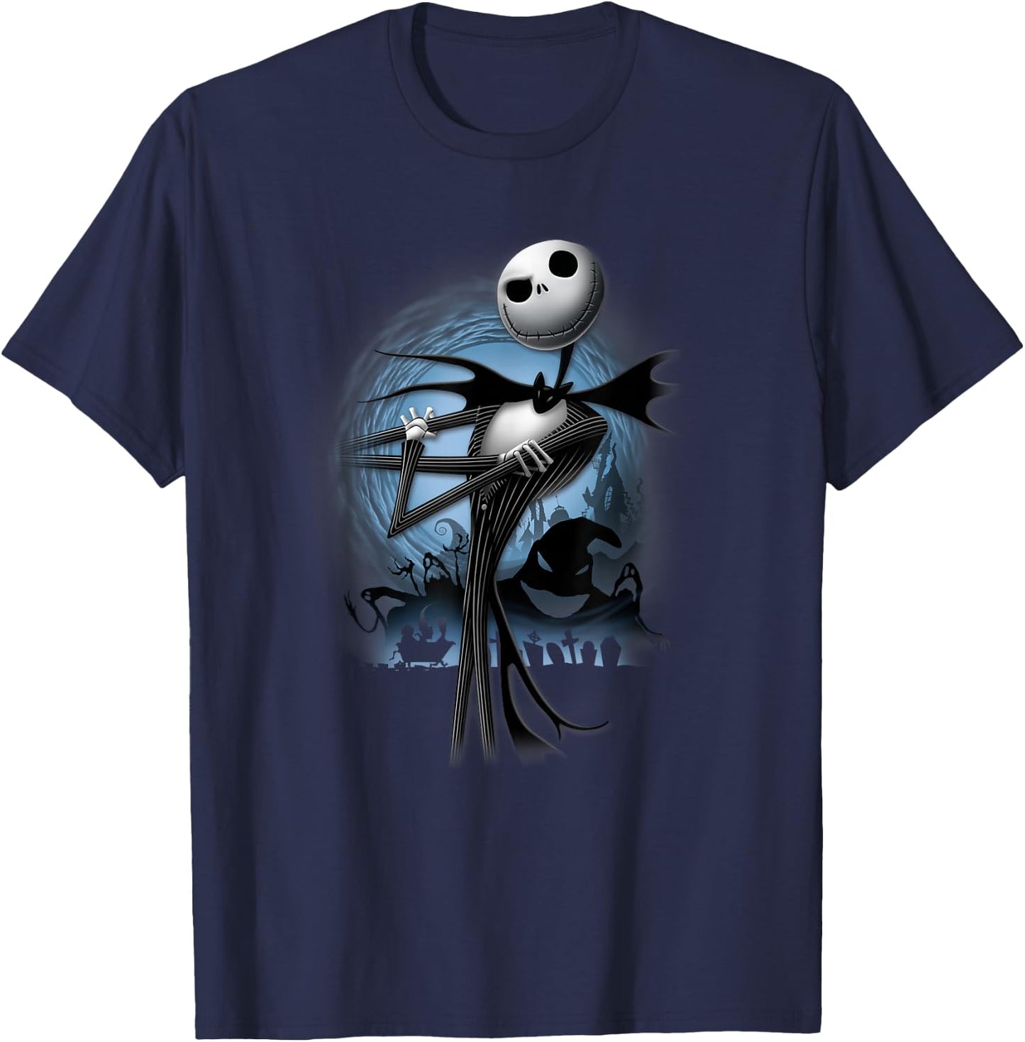 Disney - Nightmare Before Christmas Jack Pose T-Shirt - T-Shirt | Navy