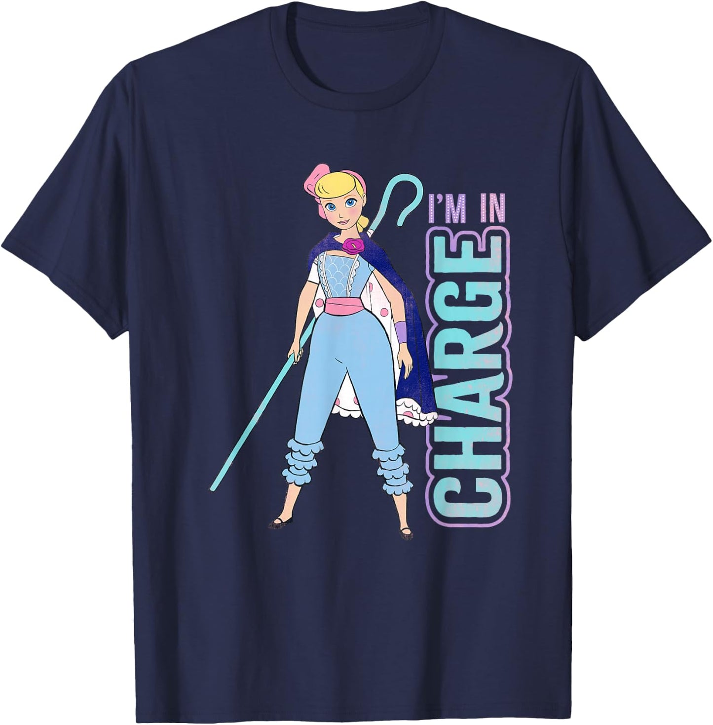 Disney Pixar Toy Story 4 Bo Peep I'm in Charge T-Shirt - T-Shirt | Navy
