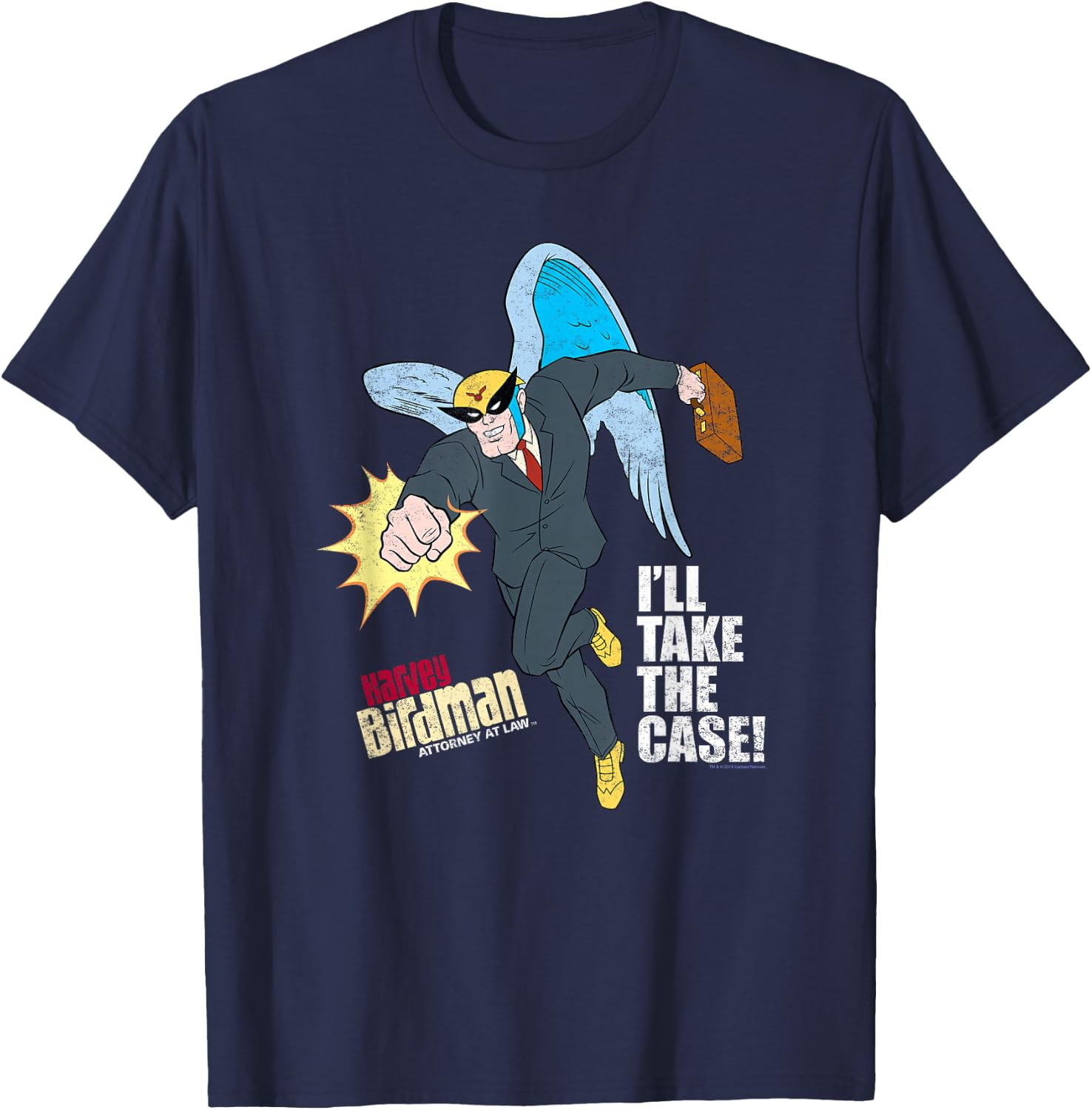 The Venture Bros. Take the Case T-Shirt - T-Shirt | Navy