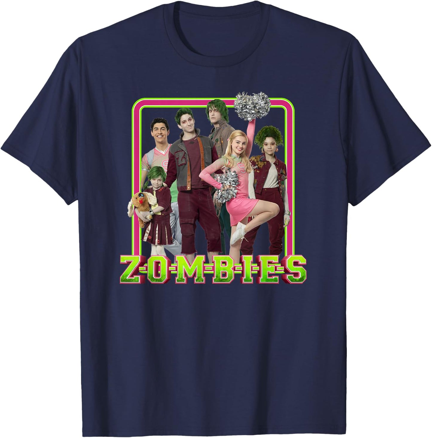 Disney - Zombies Friend Group T-Shirt - T-Shirt | Navy