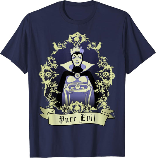 Disney Snow White Pure Evil Queen Graphic T-Shirt - T-Shirt | Navy